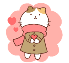 Cats with winter! sticker #8414505