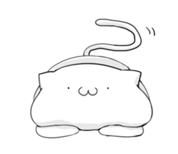 nyamonyamo-kun part4 sticker #8414890