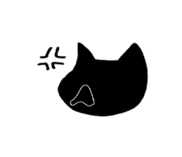 black catman sticker #8415155