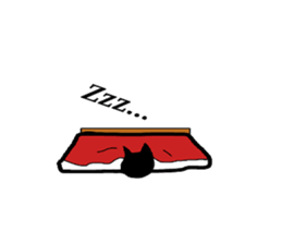 black catman sticker #8415156