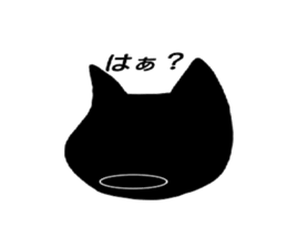 black catman sticker #8415158