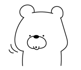 KUMARUN of a bear sticker #8415220