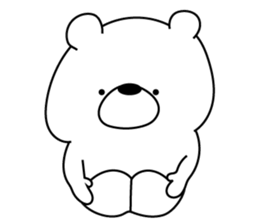 KUMARUN of a bear sticker #8415235