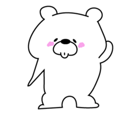 KUMARUN of a bear sticker #8415239
