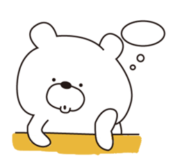 KUMARUN of a bear sticker #8415243