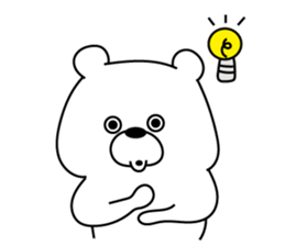 KUMARUN of a bear sticker #8415248