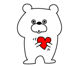 KUMARUN of a bear sticker #8415249