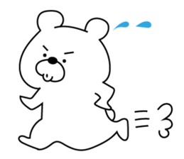 KUMARUN of a bear sticker #8415250
