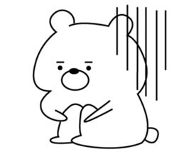 KUMARUN of a bear sticker #8415252