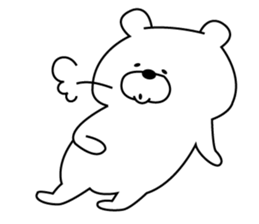 KUMARUN of a bear sticker #8415256