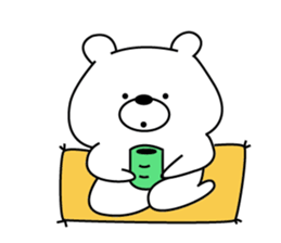 KUMARUN of a bear sticker #8415258