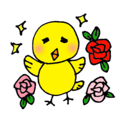 Carefree yellow bird