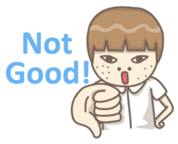 Happy Ugly Boy sticker #8416064