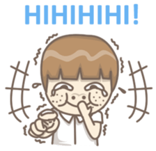 Happy Ugly Boy sticker #8416076