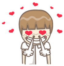 Happy Ugly Boy sticker #8416081