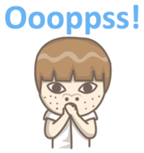 Happy Ugly Boy sticker #8416087