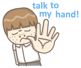 Happy Ugly Boy sticker #8416093