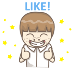 Happy Ugly Boy sticker #8416095