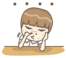 Happy Ugly Boy sticker #8416096