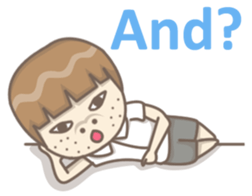 Happy Ugly Boy sticker #8416097