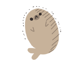 Sticker of the seal sticker #8416159