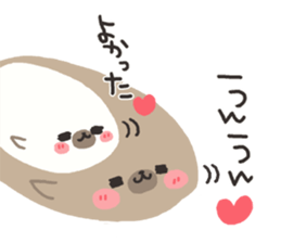 Sticker of the seal sticker #8416178