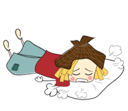 Scarecrow straw sticker #8416382