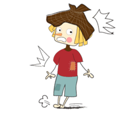 Scarecrow straw sticker #8416384