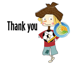 Scarecrow straw sticker #8416392