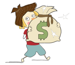 Scarecrow straw sticker #8416396