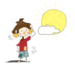 Scarecrow straw sticker #8416410