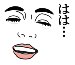 Men face Sticker2 sticker #8416420