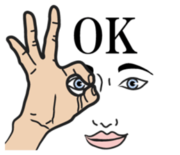 Men face Sticker2 sticker #8416430