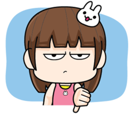 I'm your girl. (EN) sticker #8416527