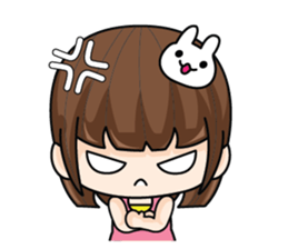 I'm your girl. (EN) sticker #8416528