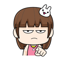 I'm your girl. (EN) sticker #8416539