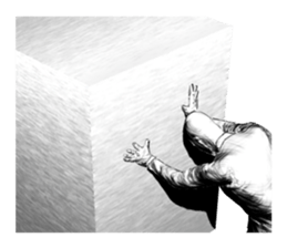 Pencil style Rough sketch Sticker 1.0 sticker #8416605