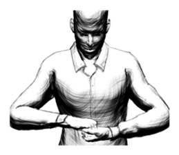 Pencil style Rough sketch Sticker 1.0 sticker #8416608