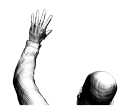 Pencil style Rough sketch Sticker 1.0 sticker #8416617