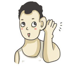 M Head - The Pitiful Guy (Dumber) sticker #8416621