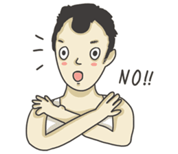 M Head - The Pitiful Guy (Dumber) sticker #8416623