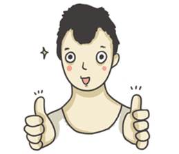 M Head - The Pitiful Guy (Dumber) sticker #8416626