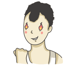 M Head - The Pitiful Guy (Dumber) sticker #8416628