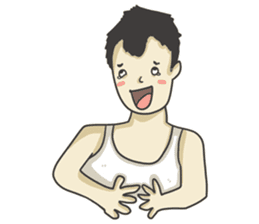 M Head - The Pitiful Guy (Dumber) sticker #8416629