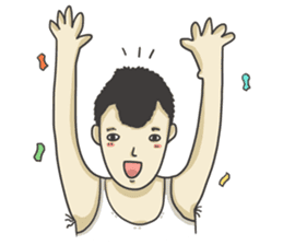 M Head - The Pitiful Guy (Dumber) sticker #8416632