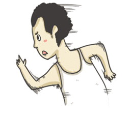 M Head - The Pitiful Guy (Dumber) sticker #8416637