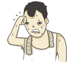 M Head - The Pitiful Guy (Dumber) sticker #8416640