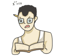 M Head - The Pitiful Guy (Dumber) sticker #8416642