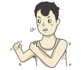 M Head - The Pitiful Guy (Dumber) sticker #8416645