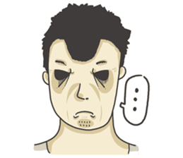 M Head - The Pitiful Guy (Dumber) sticker #8416648